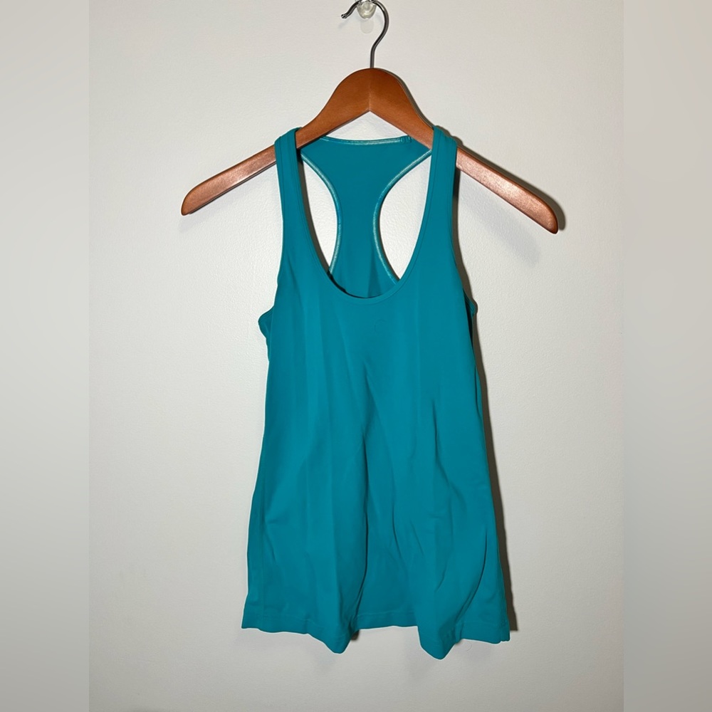 Lululemon Turquoise Razorback Tanktop